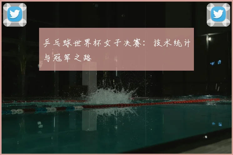 乒乓球世界杯女子决赛:技术统计与冠军之路