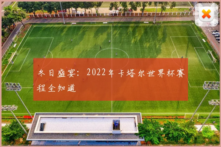 冬日盛宴：2022年卡塔尔世界杯赛程全知道